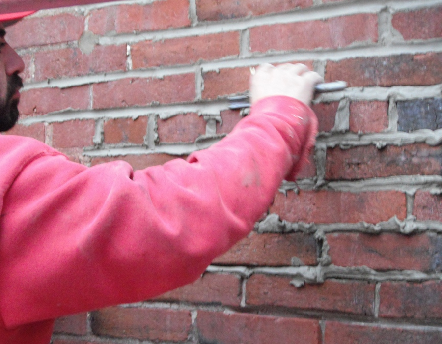 Brick restoration and repointing